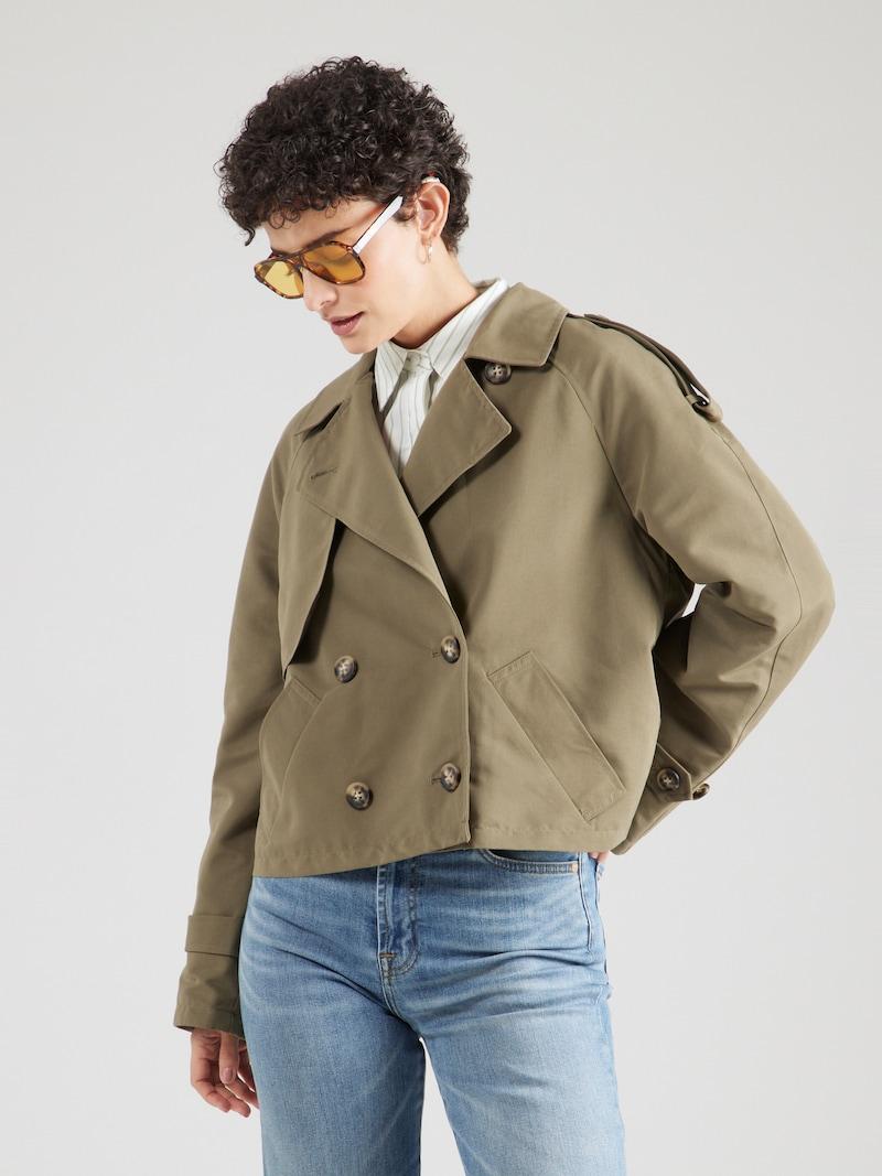 Sinned X About You Abrigo De Entretiempo 'VMChloe' VERO MODA En Oliva