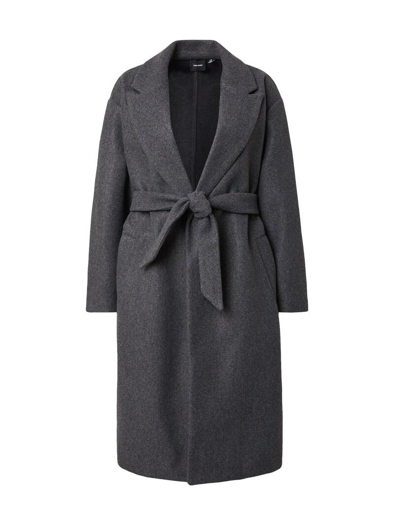 sinned x about you Abrigo de entretiempo 'VMFORTUNE' VERO MODA en Gris Oscuro