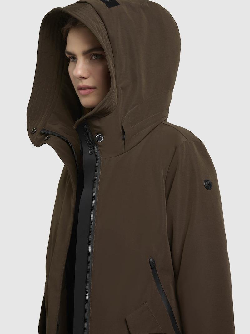 Sinned X About You Abrigo De Invierno ' CHARLYN5 ' Khujo En Caqui