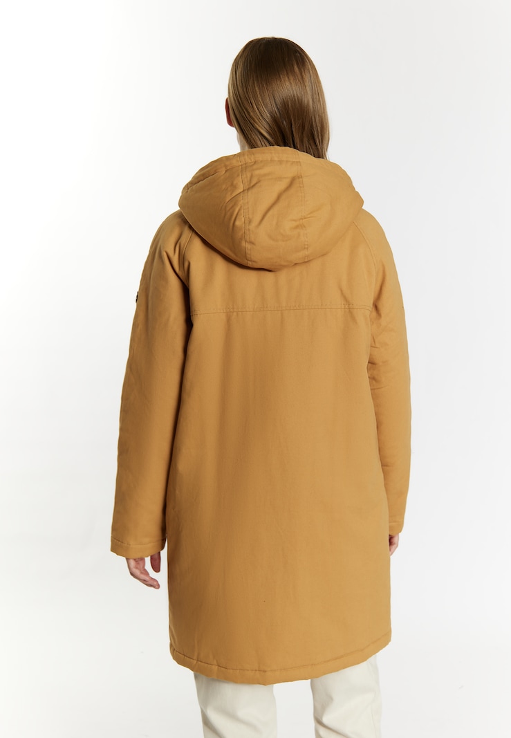 Sinned X About You Abrigo De Invierno DreiMaster Vintage En Camelo