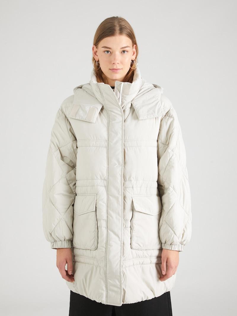 Sinned X About You Abrigo De Invierno ESPRIT En Gris Claro