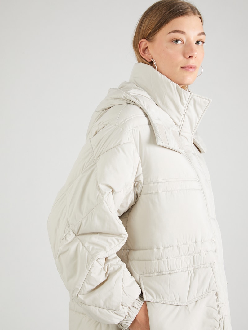 Sinned X About You Abrigo De Invierno ESPRIT En Gris Claro