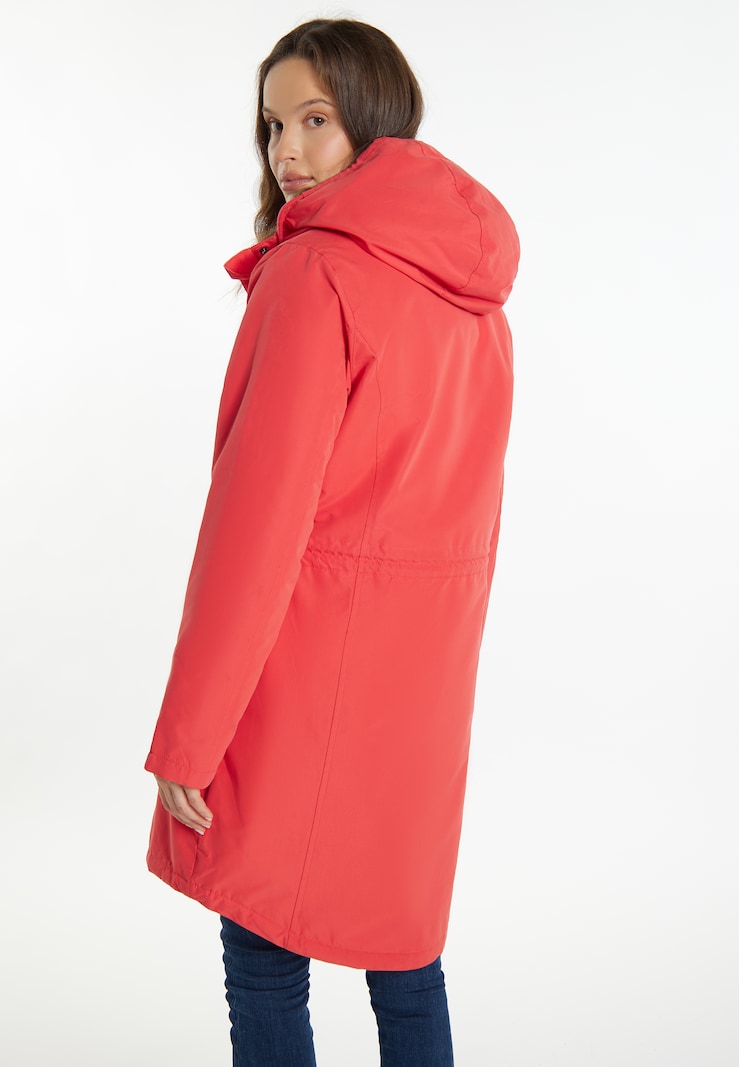 Sinned X About You Abrigo De Invierno 'Fenia' Usha BLUE LABEL En Rojo