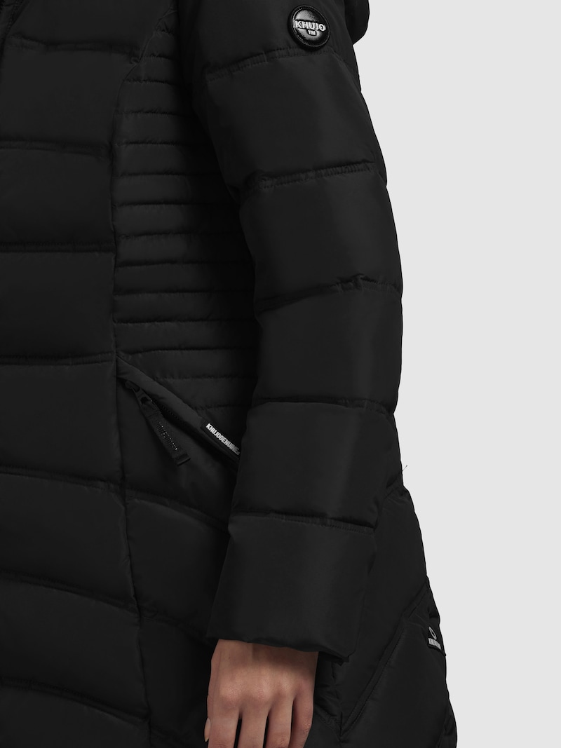 Sinned X About You Abrigo De Invierno 'Freya' Khujo En Negro