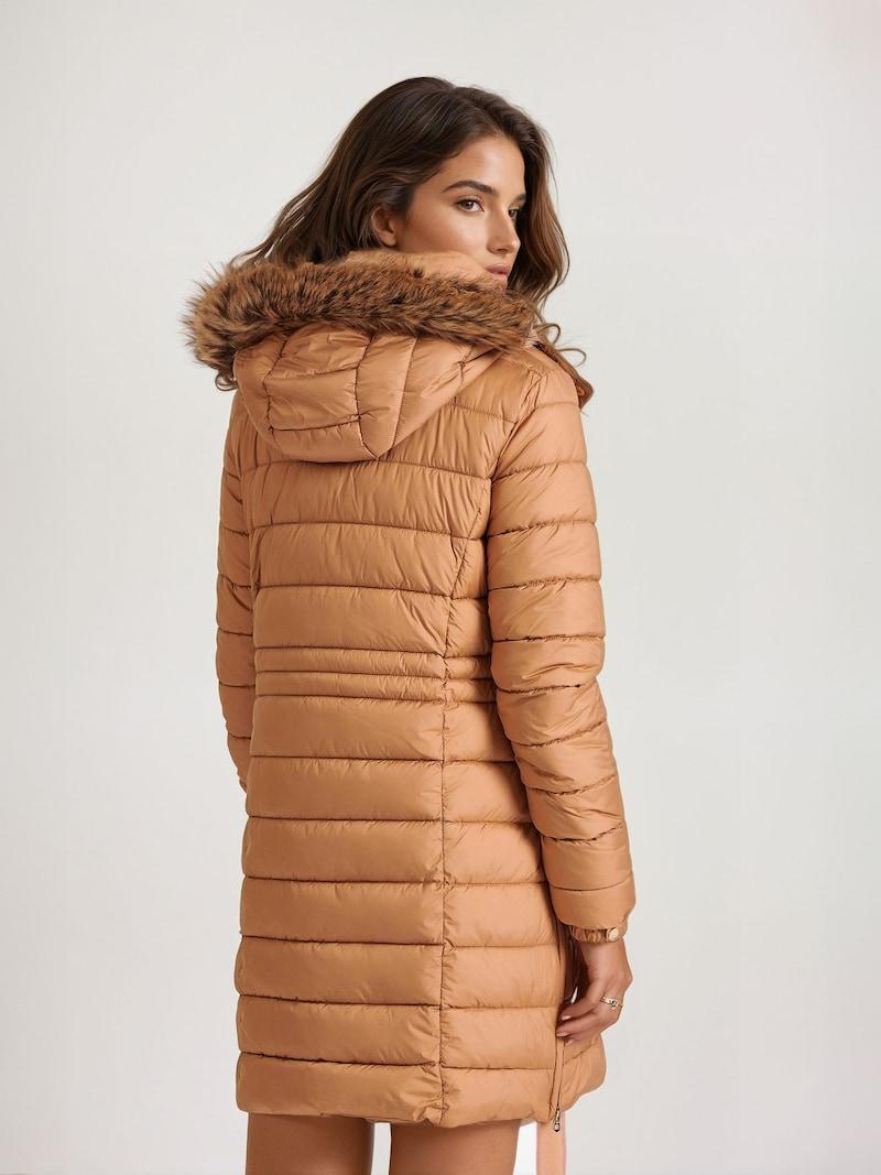 Sinned X About You Abrigo De Invierno Funky Buddha En Camelo