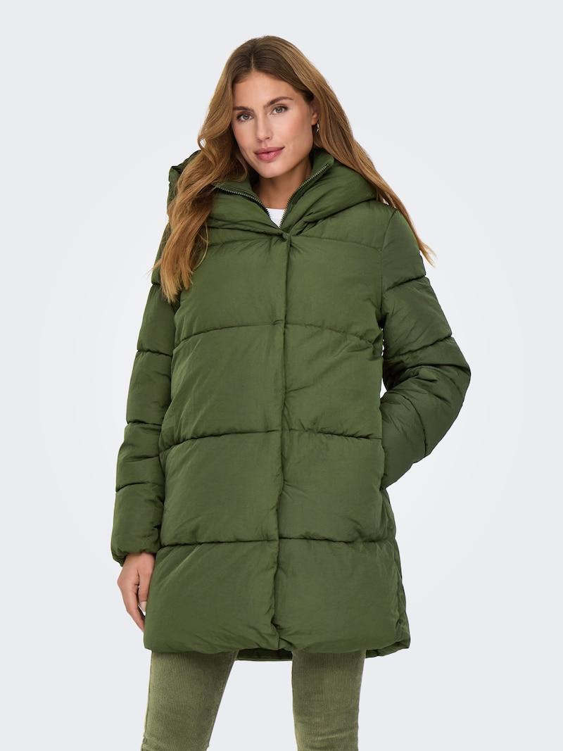 Sinned X About You Abrigo De Invierno 'ONLSydney Sara' ONLY En Oliva