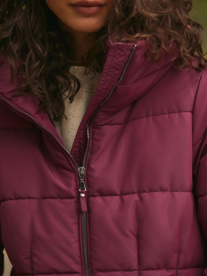 Sinned X About You Abrigo Funcional Next En Borgoña