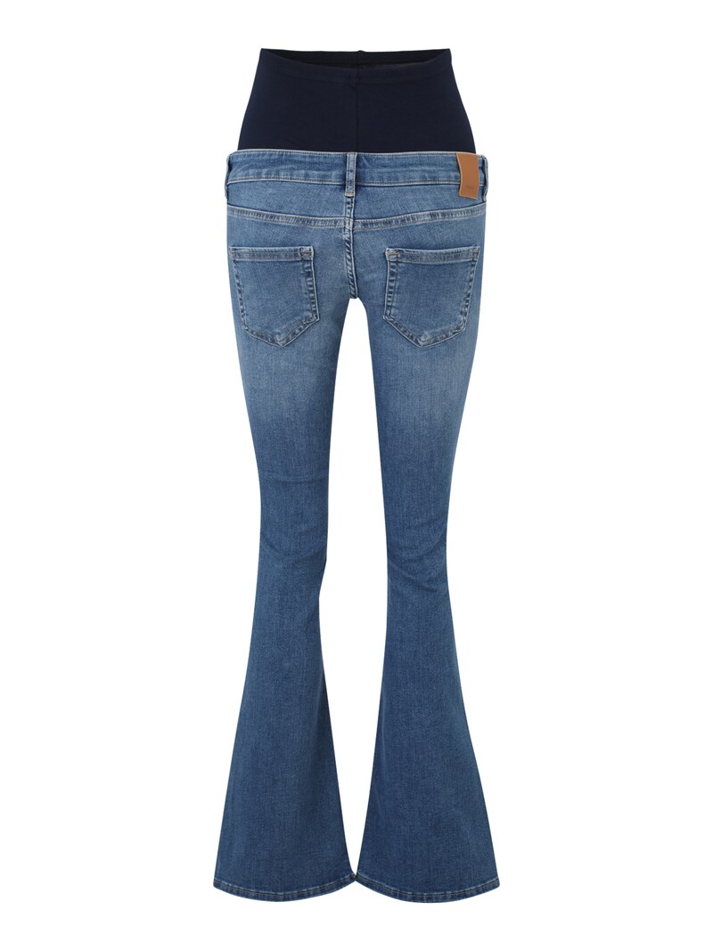 Sinned X About You Acampanado Vaquero 'Blush' Only Maternity En Azul Denim