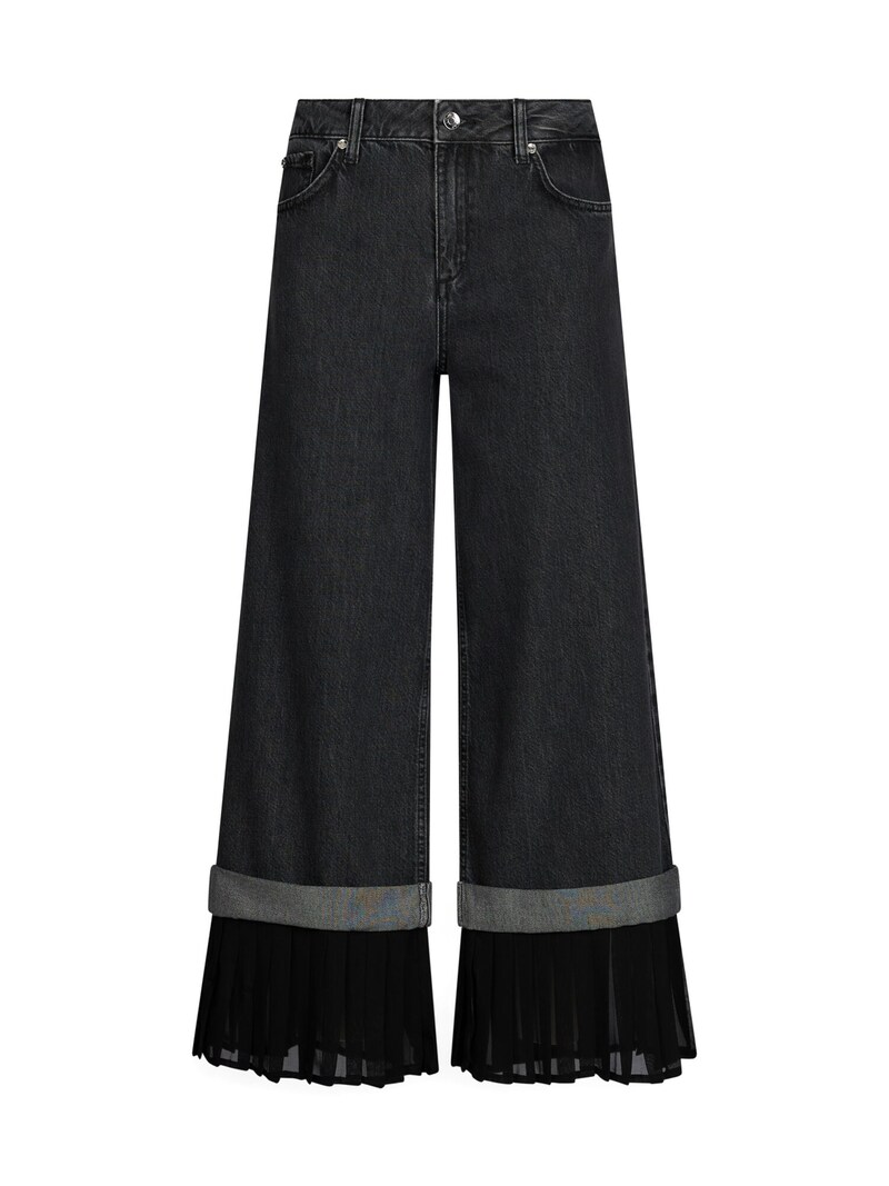 sinned x about you Acampanado Vaquero Liu Jo en Negro Negro Denim