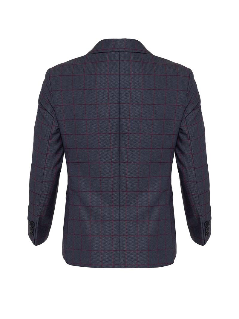 Sinned X About You Ajuste Estrecho Chaqueta De Traje Daniel Hills En Azul Oscuro