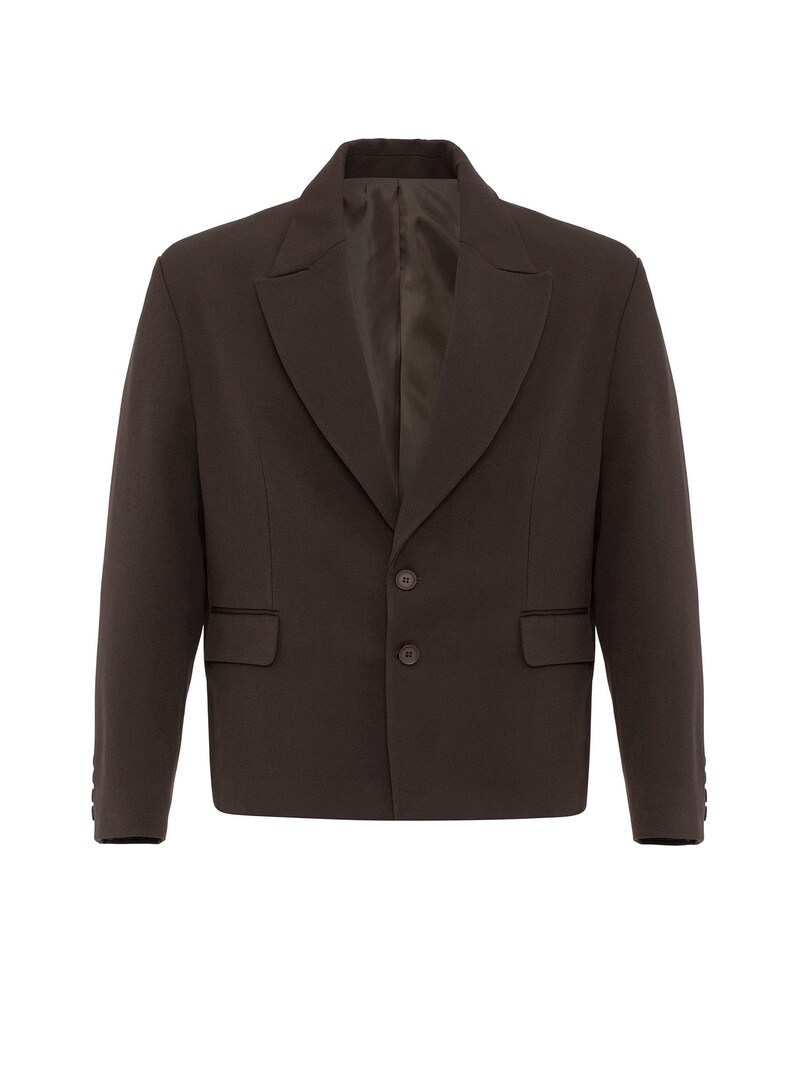 sinned x about you Ajuste regular Chaqueta saco Antioch en Marrón Oscuro