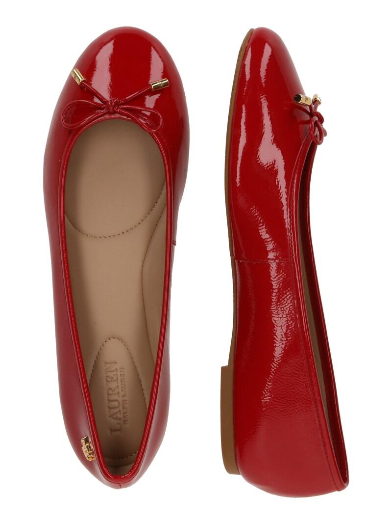Sinned X About You Bailarina 'JAYNA' Lauren Ralph Lauren En Rojo
