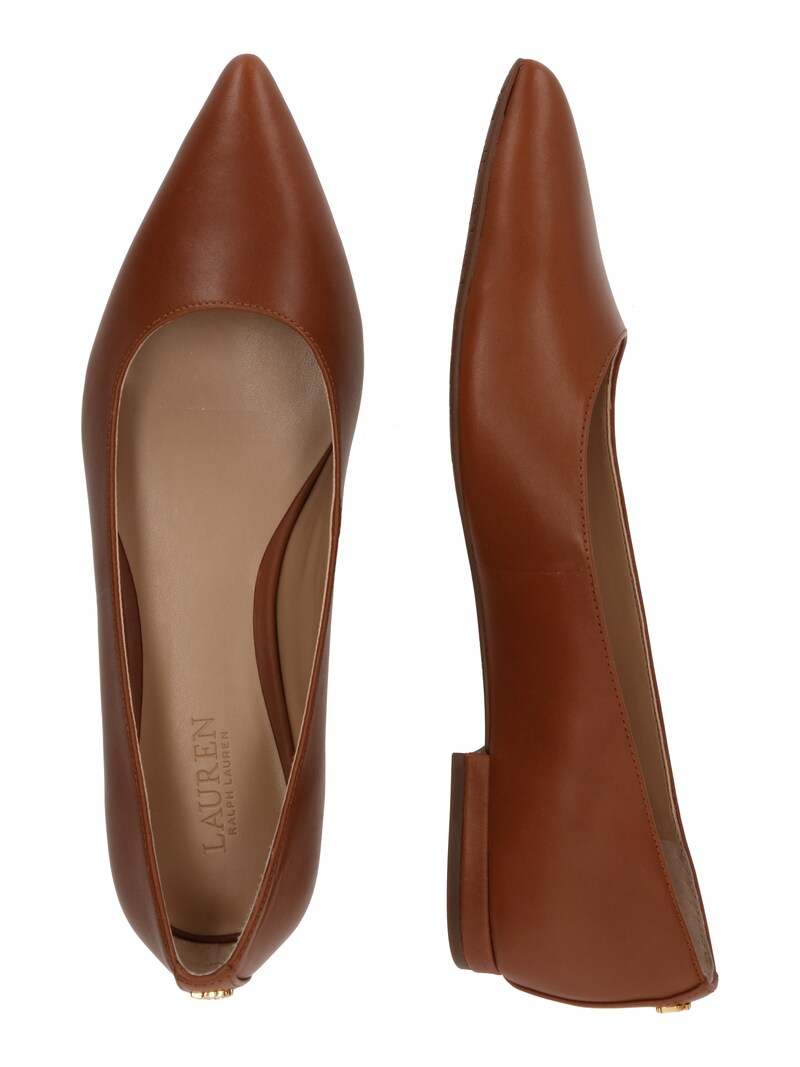 Sinned X About You Bailarina 'LONDYN' Lauren Ralph Lauren En Marrón