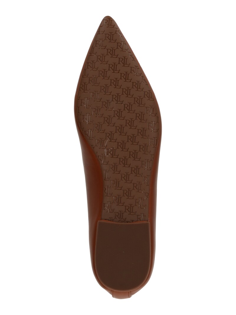 Sinned X About You Bailarina 'LONDYN' Lauren Ralph Lauren En Marrón