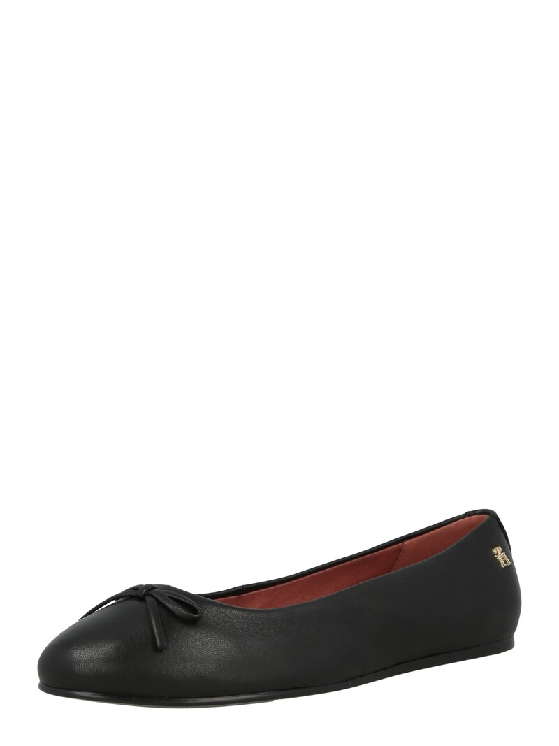 sinned x about you Bailarina TOMMY HILFIGER en Negro