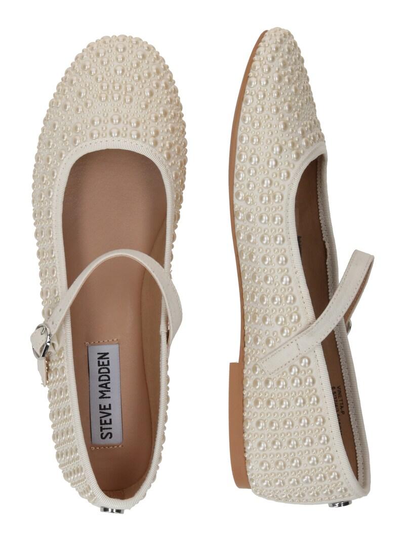 Sinned X About You Bailarinas Con Hebilla 'Vinetta' STEVE MADDEN En Blanco Natural