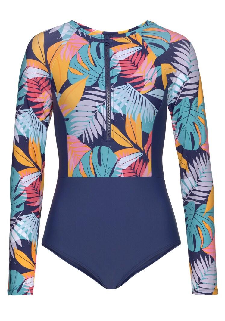 sinned x about you Bañador de natación LASCANA ACTIVE en Navy Azul Cian