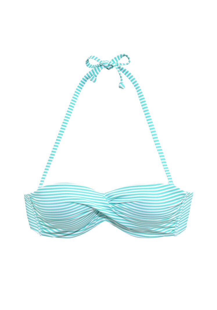 Sinned X About You Bandeau Bikini S.Oliver En Verde