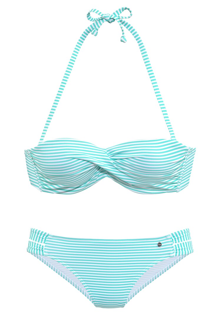 sinned x about you Bandeau Bikini s.Oliver en Verde