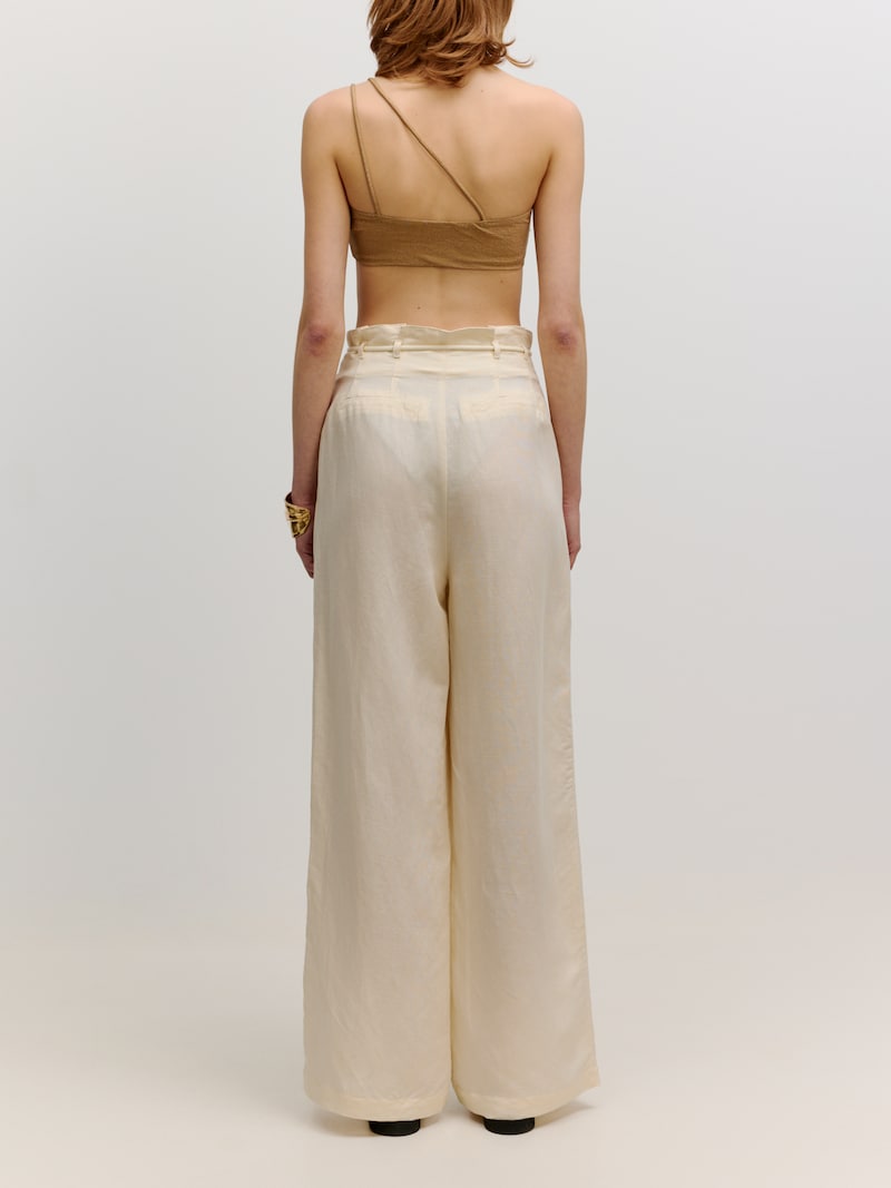 Sinned X About You Bandeau Top De Bikini 'Frana' EDITED En Oro