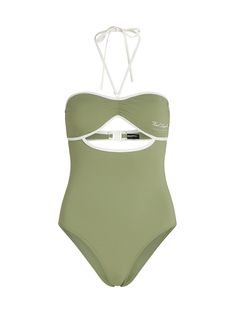 sinned x about you Bandeau Traje de baño 'Hotel' Karl Lagerfeld en Caqui