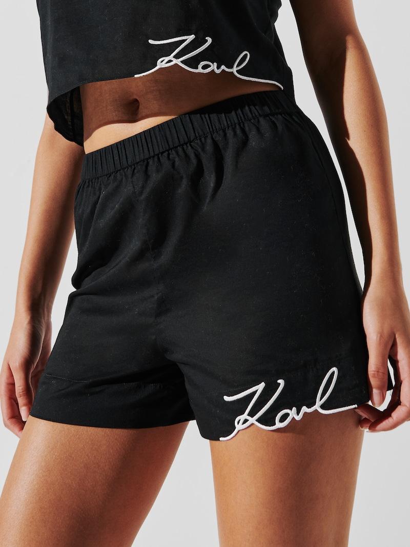 Sinned X About You Bermudas Karl Lagerfeld En Negro