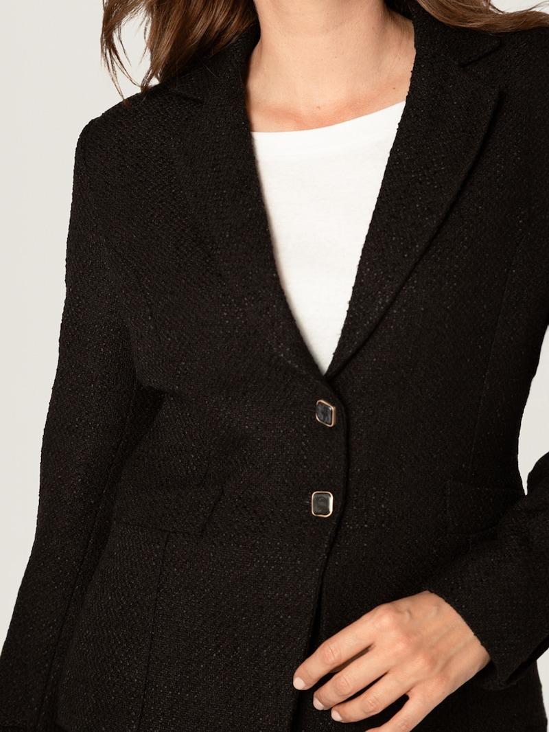 Sinned X About You Blazer '8TT002' Quiosque En Negro Moteado