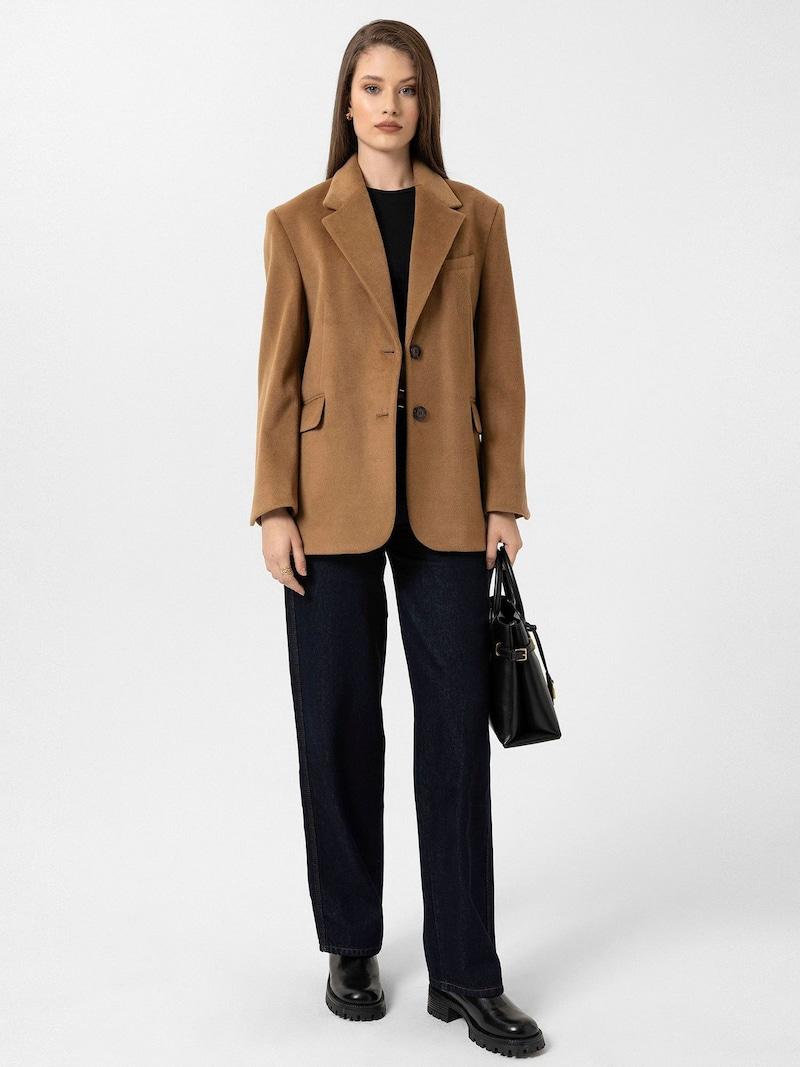 Sinned X About You Blazer 'Chaima' Antioch En Caramelo