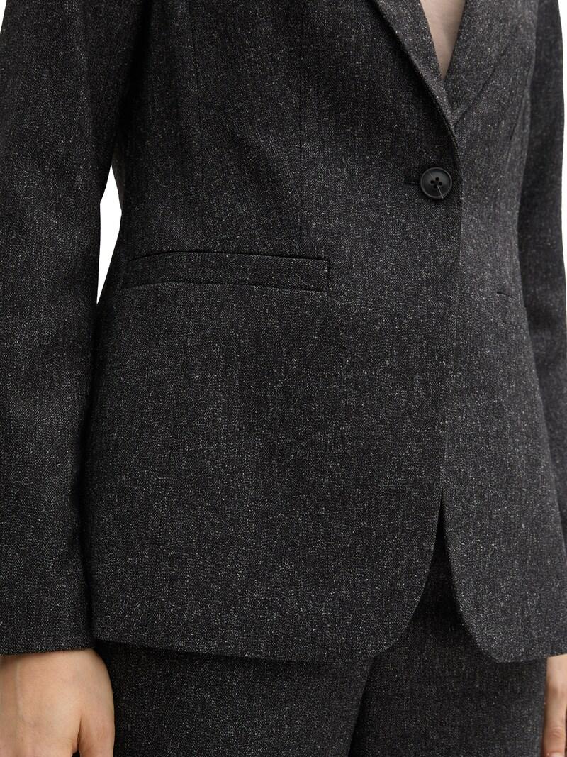 Sinned X About You Blazer 'Classic' TOM TAILOR En Antracita