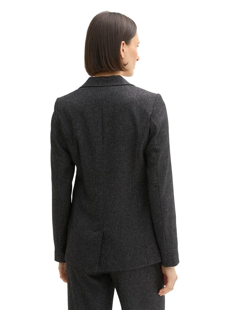 Sinned X About You Blazer 'Classic' TOM TAILOR En Antracita