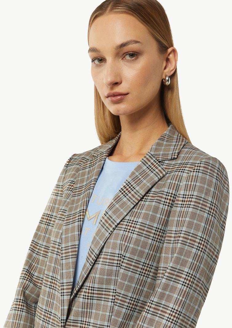 Sinned X About You Blazer Comma Casual Identity En Beige Claro Beige Oscuro