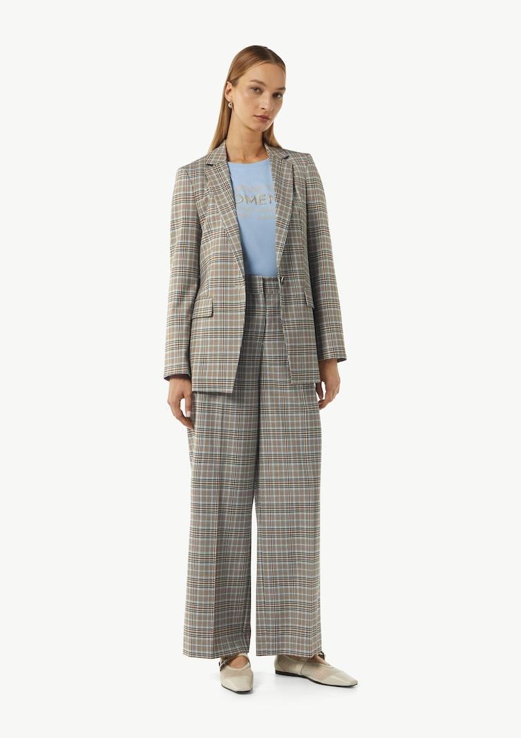 Sinned X About You Blazer Comma Casual Identity En Beige Claro Beige Oscuro