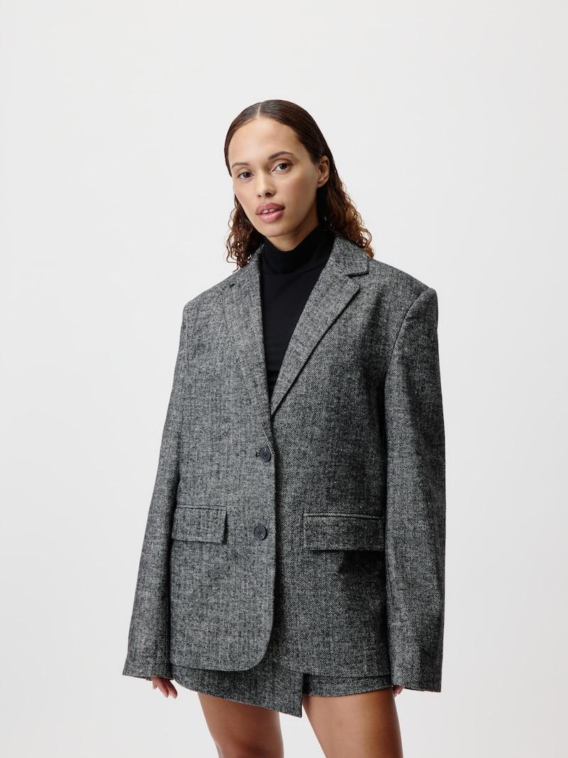 Sinned X About You Blazer 'Jella' LeGer By Lena Gercke En Negro