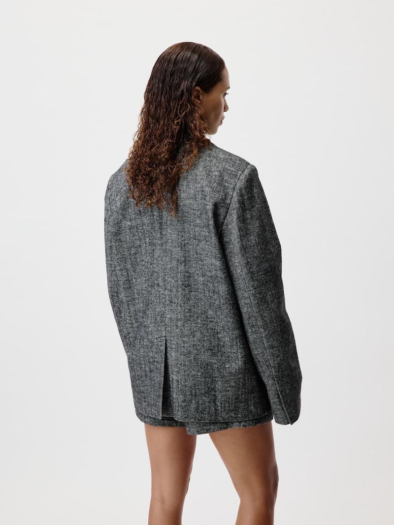 Sinned X About You Blazer 'Jella' LeGer By Lena Gercke En Negro