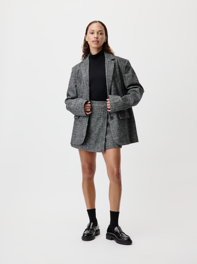 Sinned X About You Blazer 'Jella' LeGer By Lena Gercke En Negro