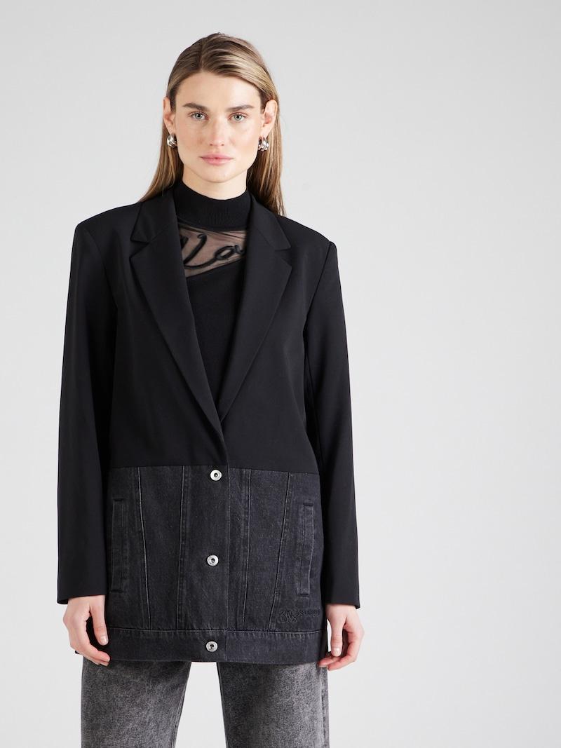 Sinned X About You Blazer KARL LAGERFELD JEANS En Negro Negro Denim