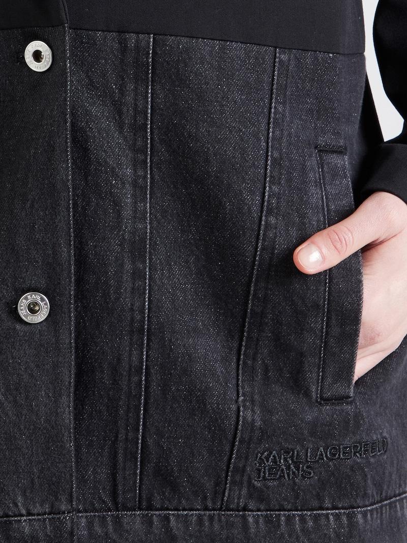 Sinned X About You Blazer KARL LAGERFELD JEANS En Negro Negro Denim