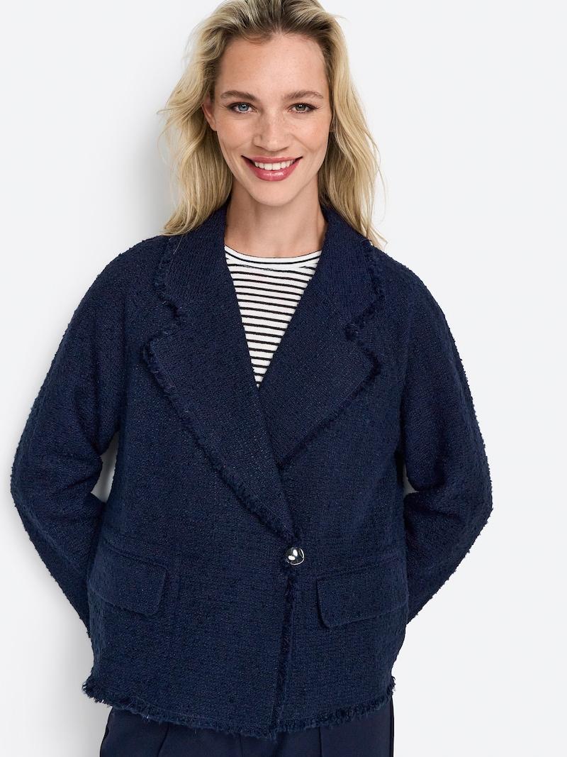 Sinned X About You Blazer Rich & Royal En Azul Oscuro