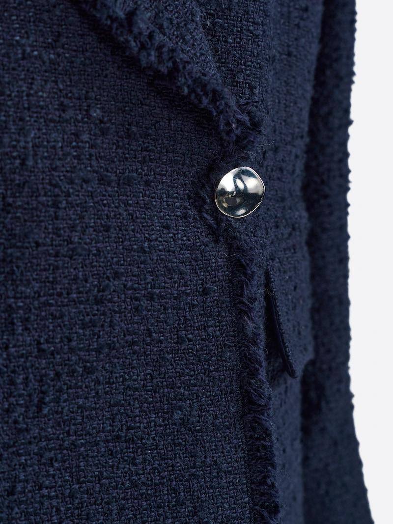 Sinned X About You Blazer Rich & Royal En Azul Oscuro