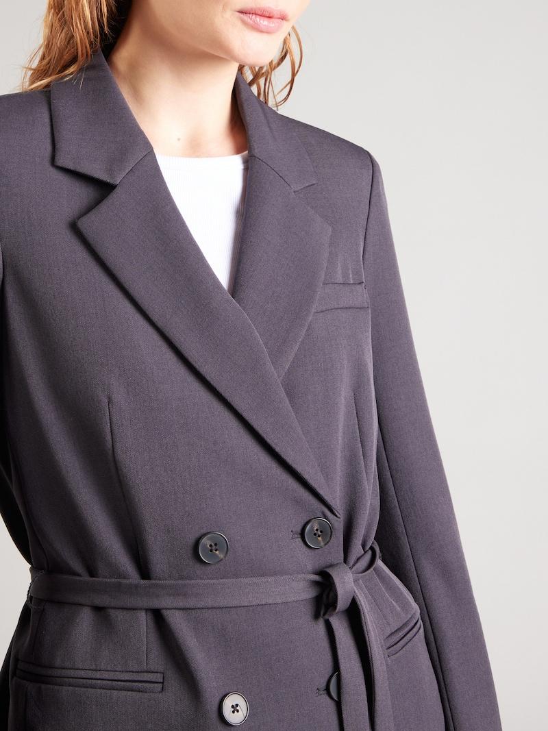 Sinned X About You Blazer 'VMZOE' VERO MODA En Gris Oscuro