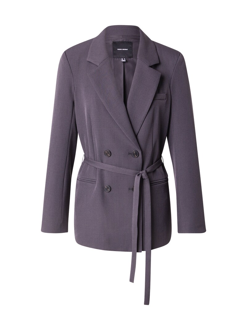 Sinned X About You Blazer 'VMZOE' VERO MODA En Gris Oscuro