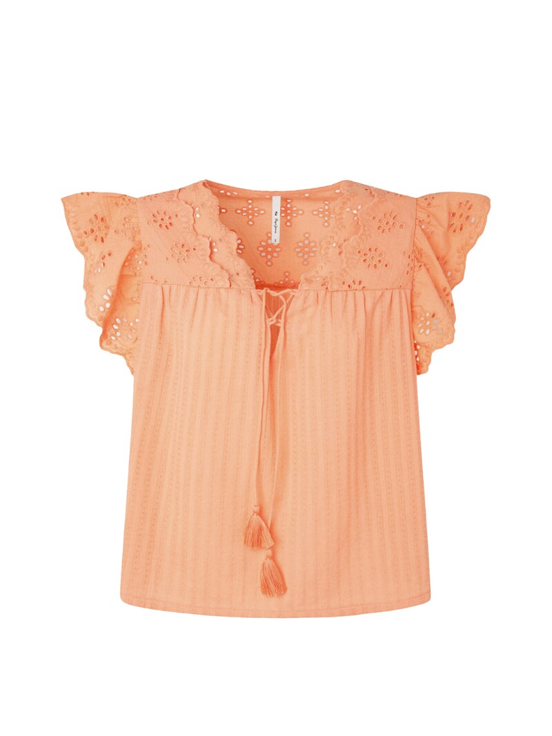 sinned x about you Blusa 'Anaise' Pepe Jeans en Melocotón