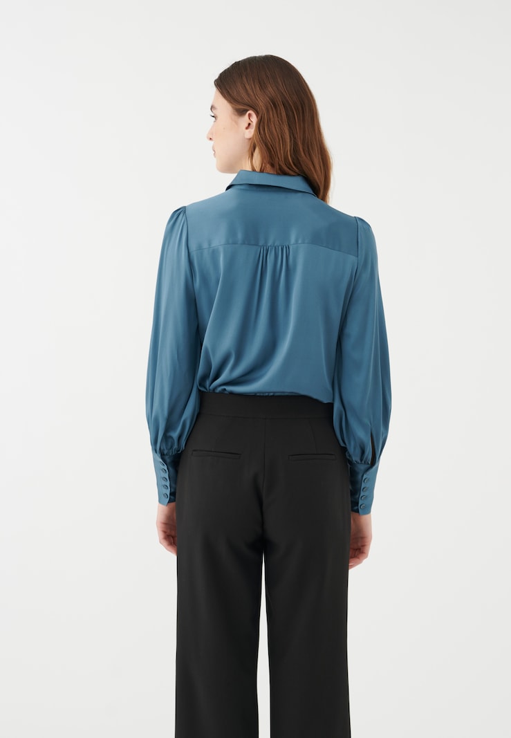 Sinned X About You Blusa 'Cadencedea' Dea Kudibal En Azul