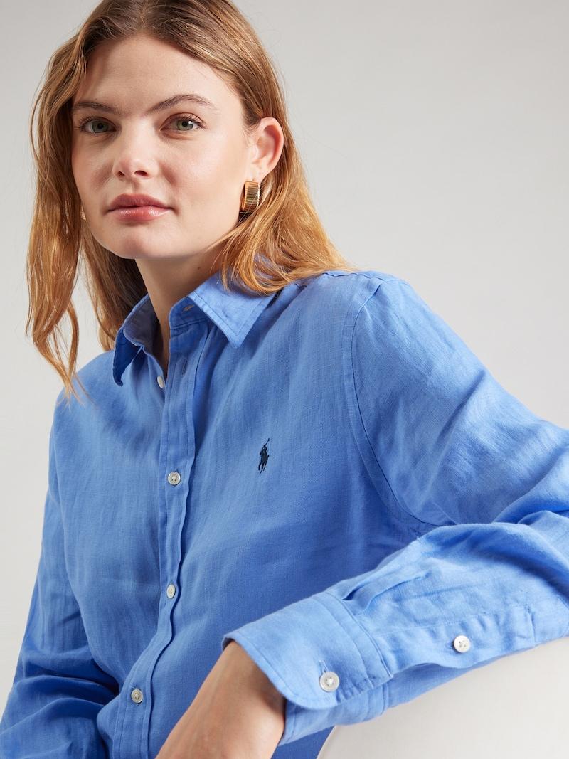 Sinned X About You Blusa 'CLASSIC' Polo Ralph Lauren En Azul Claro