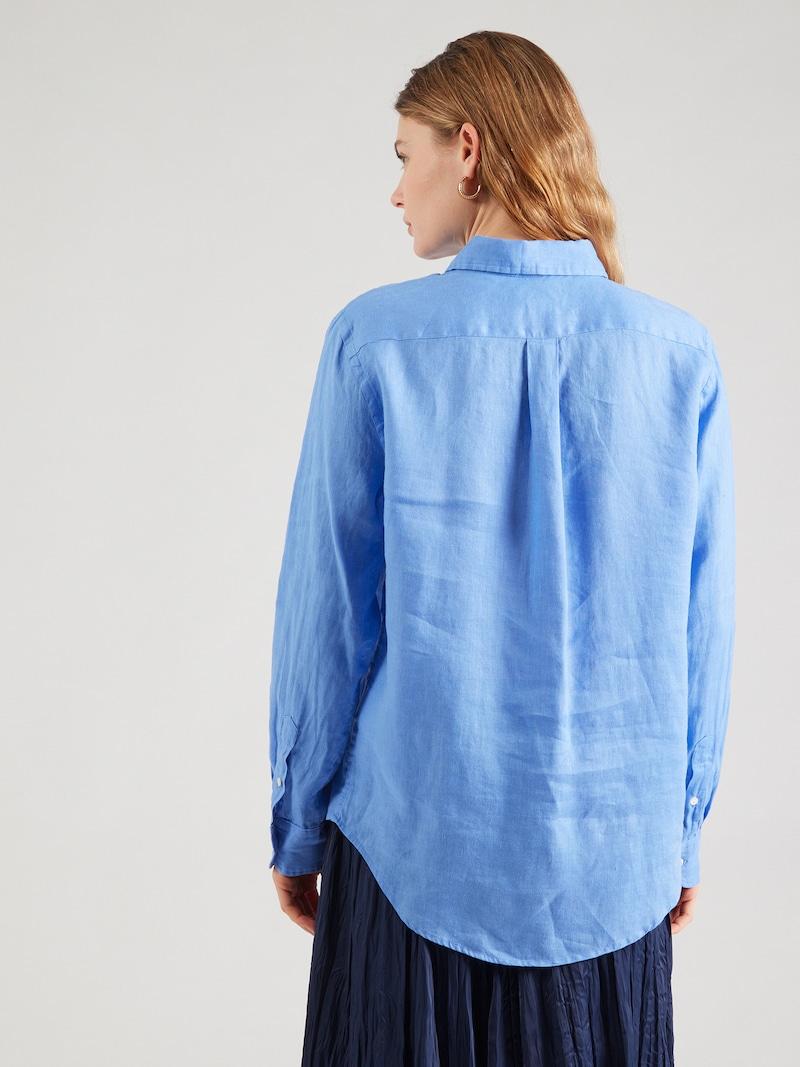 Sinned X About You Blusa 'CLASSIC' Polo Ralph Lauren En Azul Claro