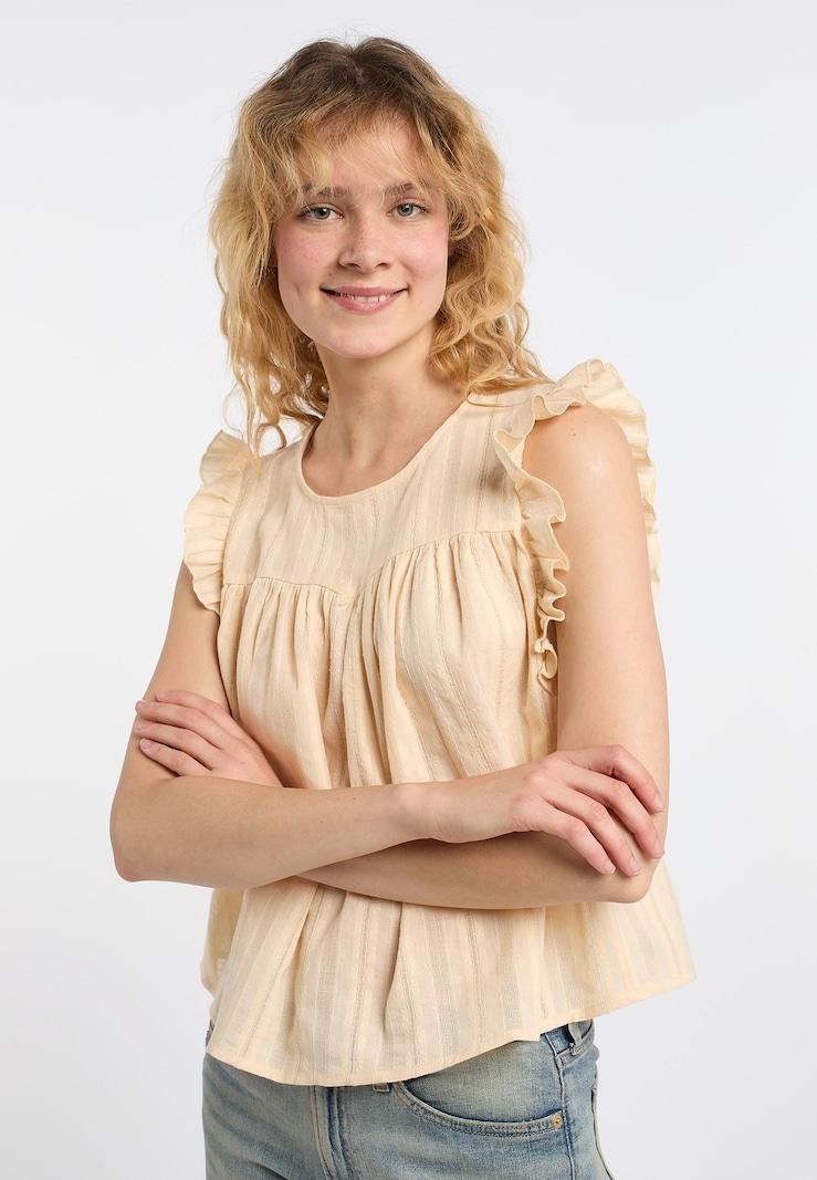 Sinned X About You Blusa DreiMaster Vintage En Beige Claro