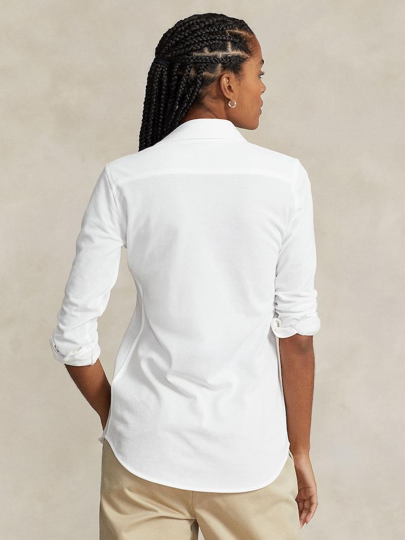 Sinned X About You Blusa 'Heidi' Polo Ralph Lauren En Blanco