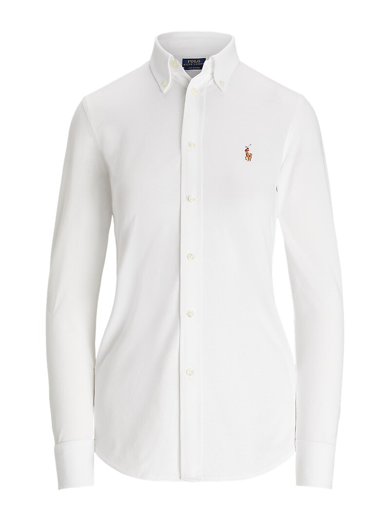 sinned x about you Blusa 'Heidi' Polo Ralph Lauren en Blanco