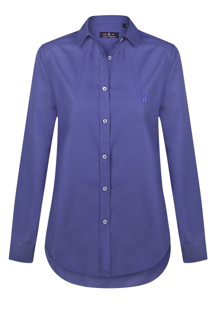 Sinned X About You Blusa Jimmy Sanders En Azul Real