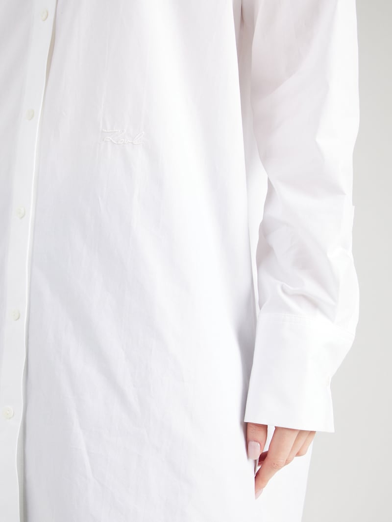 Sinned X About You Blusa Karl Lagerfeld En Offwhite